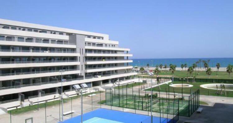Apartamento Lujo, Primera Linea Playa, Garaje, Wifi, Piscina Climatizada Roquetas de Mar Exterior foto