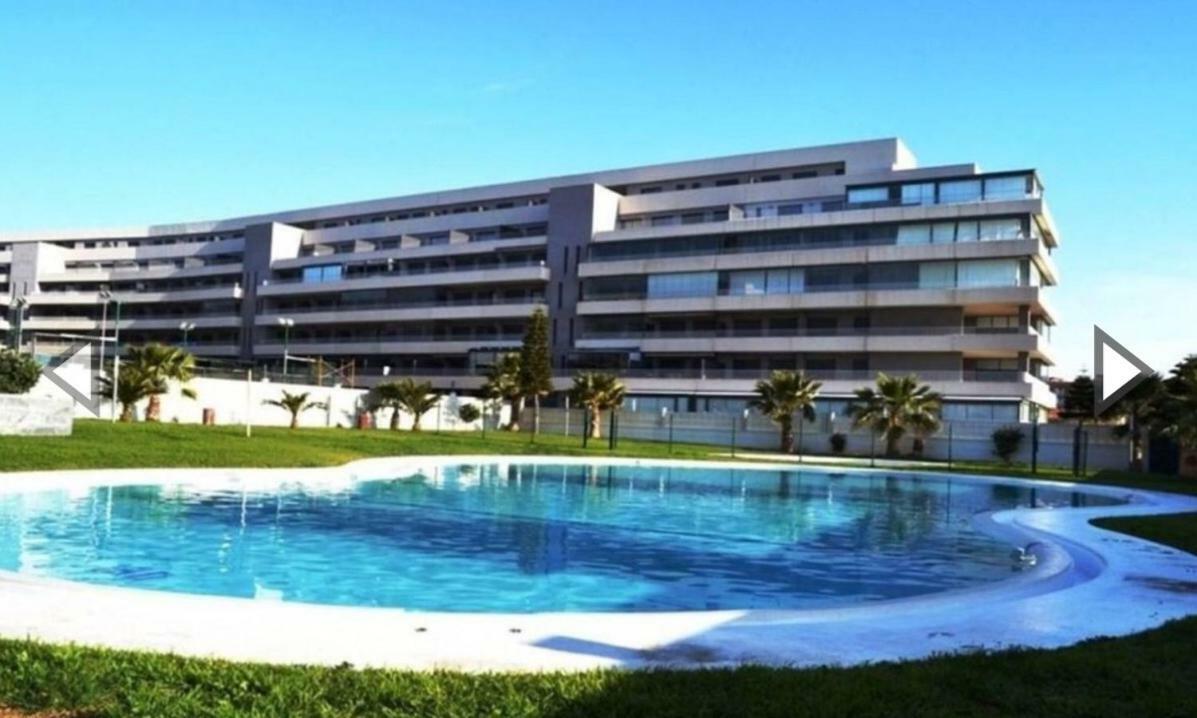 Apartamento Lujo, Primera Linea Playa, Garaje, Wifi, Piscina Climatizada Roquetas de Mar Exterior foto